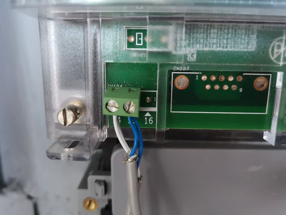 Modbus communication from an energy meter