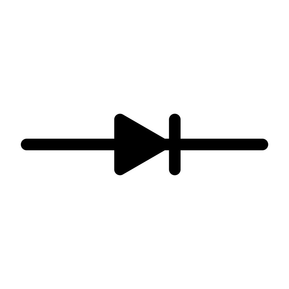 Symbol of a Diode