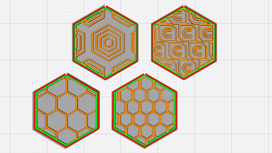 tiled infill