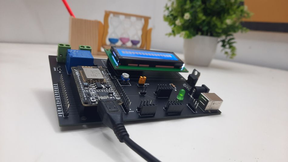 DIY Digital Home Automation Device with NodeMCU Module