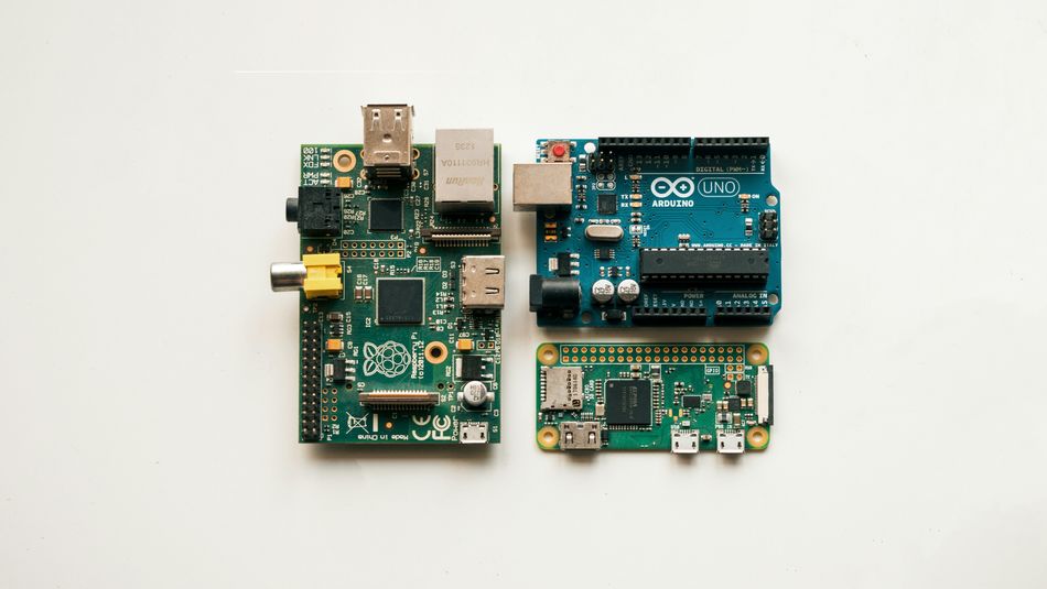 Raspberry Pi Model B, Raspberry Pi Zero W and Arduino UNO Development Boards