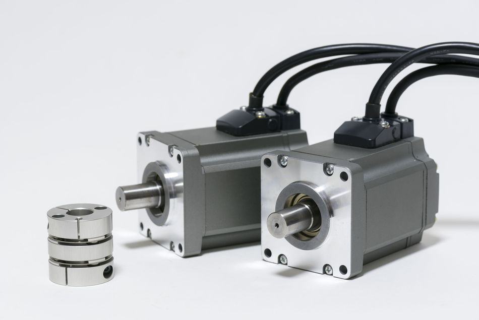 AC Servo Motor and Coupling