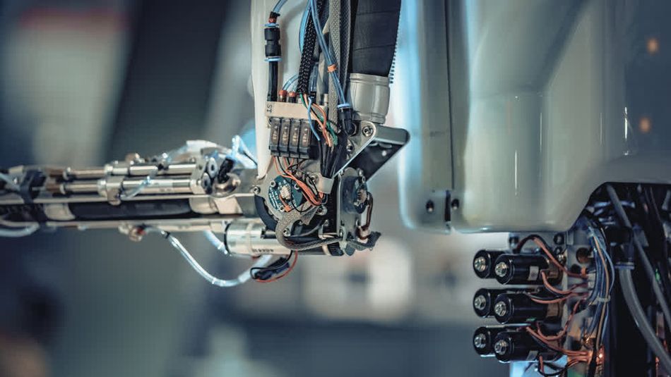 Encoders are installed in robotic arms to ensure rotational precision