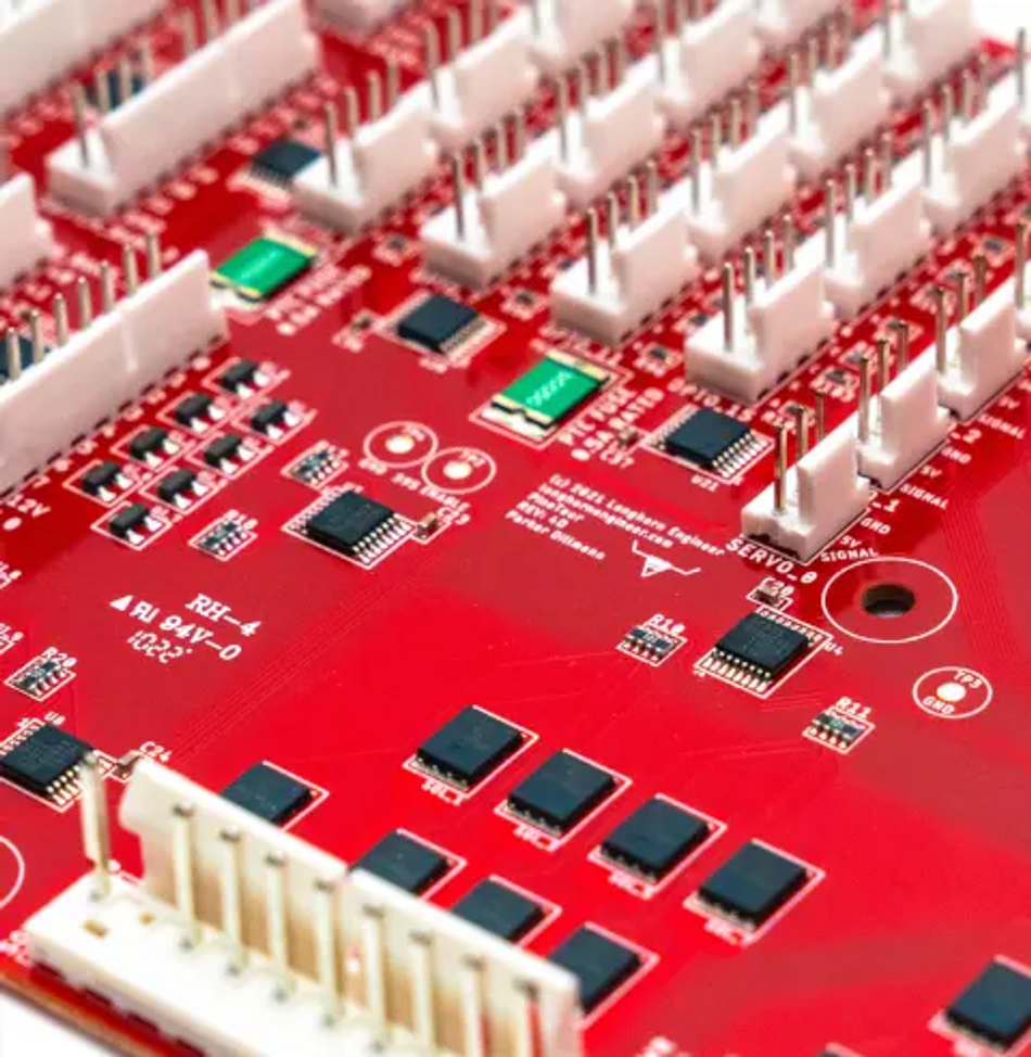 Red pcb design