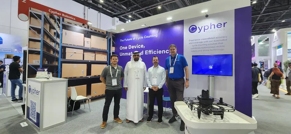 Cypher Robotics Booth at GITEX