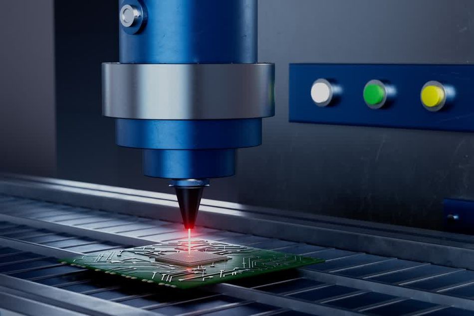 A laser drill for PCB drilling