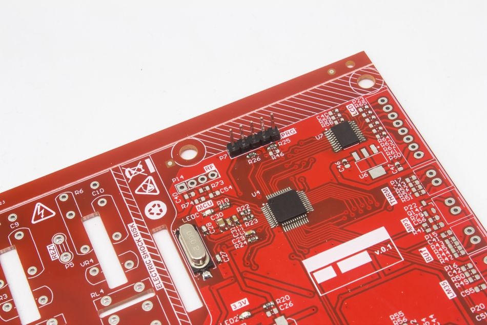 Single Sided PCB with SMT Components