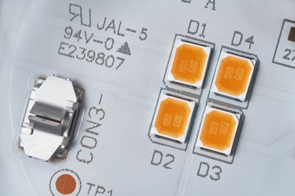 SMD LEDs on an Alumunium PCB