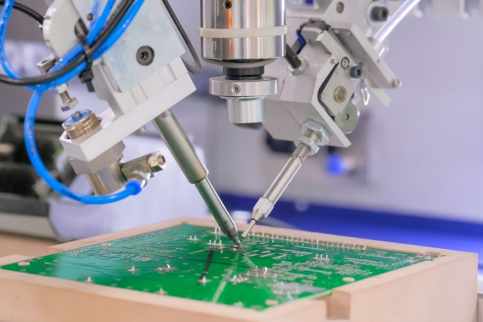 Selective Soldering of Components to Printed Circuit Boards (PCB)