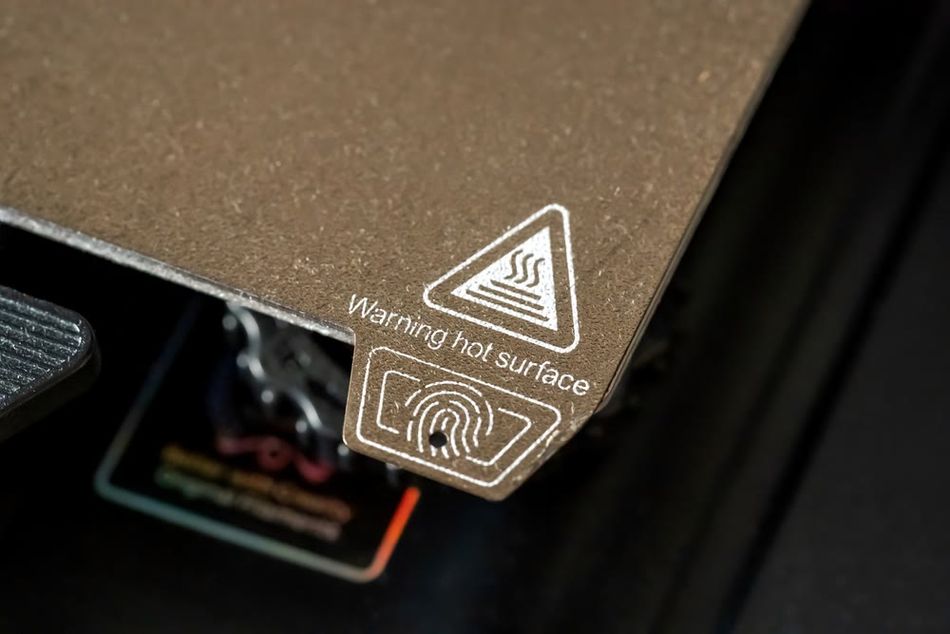 3D printer heated bed optional for PLA