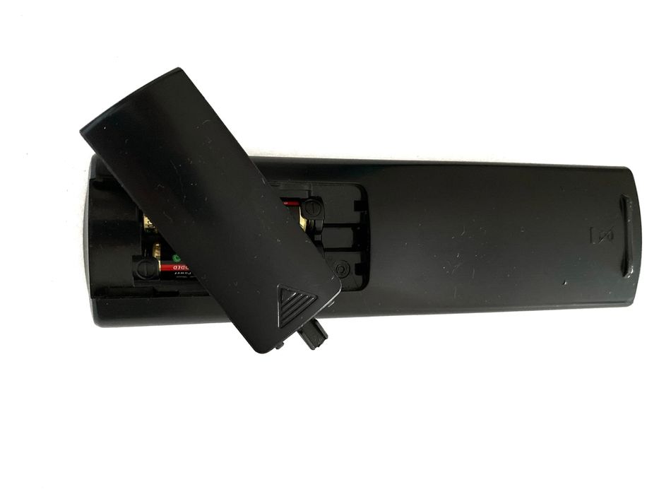 Remote control battery housing demonstrated snap-fit joint