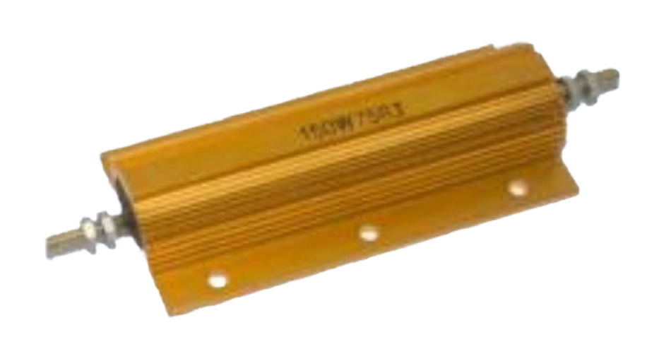 Gold Aluminum shell resistor
