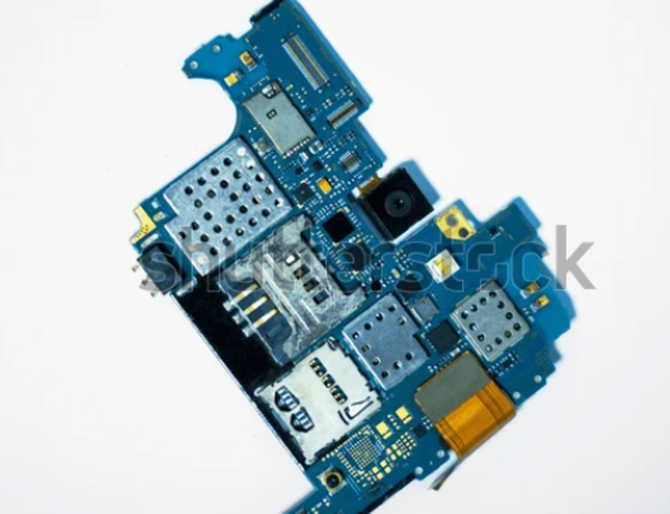 Rigid PCB of a mobile phone