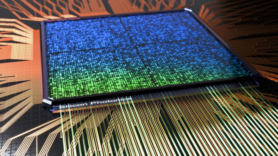 Silicon Chip with Photonic Interconnect