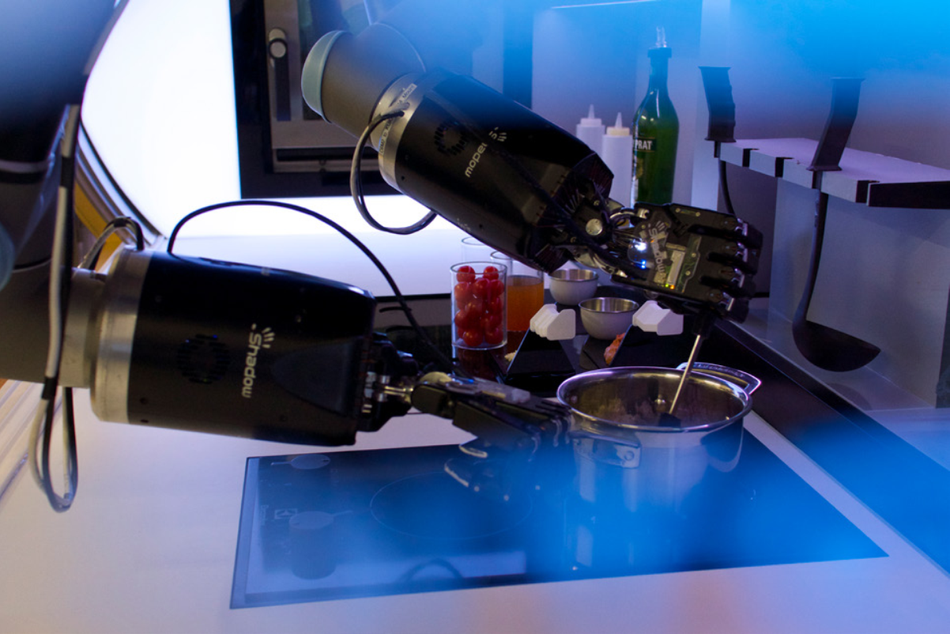 Shadow’s robotic chef collaboration; Source: Shadow Robot