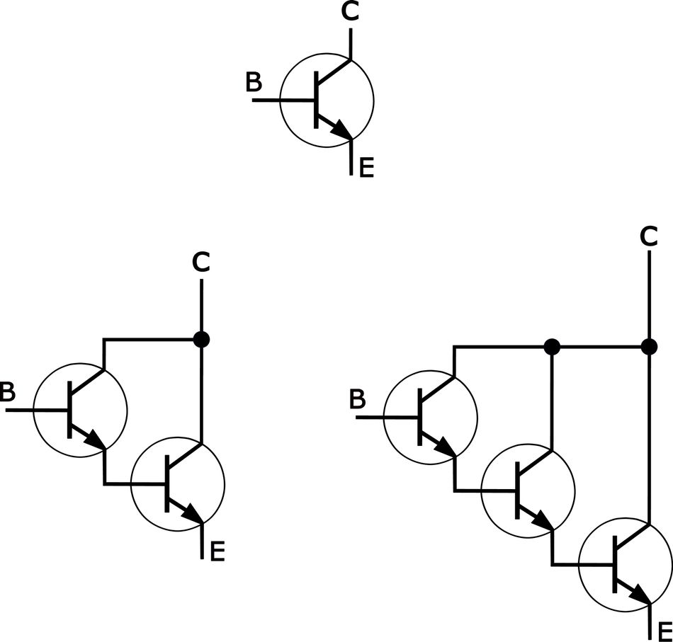 An NPN Darlington Pair Transistor