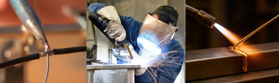 Soldering vs Welding and Brazing