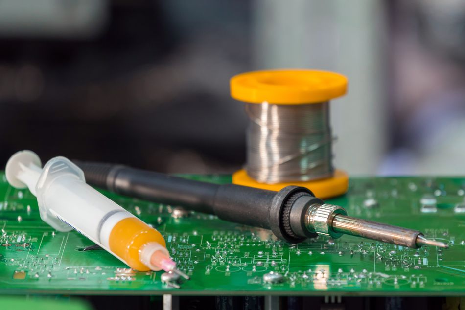 Soldering Flux in PCB Production