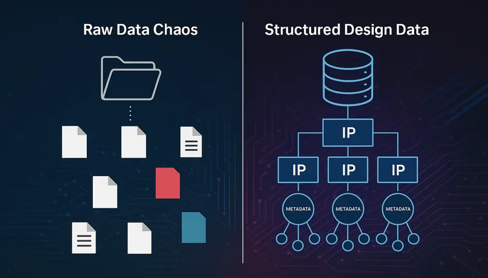 Figure 1. Tools that understand Hierarchy, Binary Data, & Workflow Complexity are necessary for Chip Design