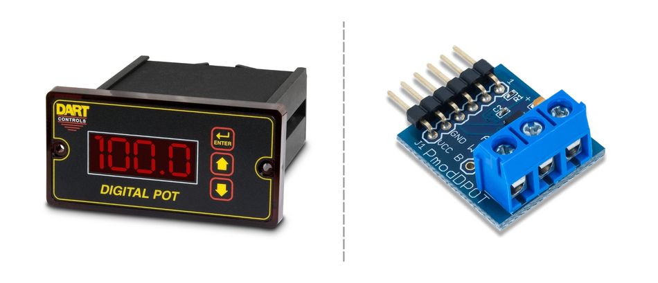 DP4 Digital Potentiometer; Digital Potentiometer Module - Pmod DPOT