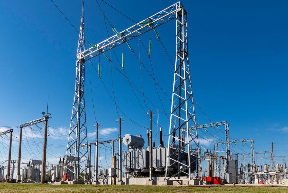 High Voltage Transformer Substation