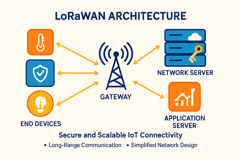 LoRaWAN architecture
