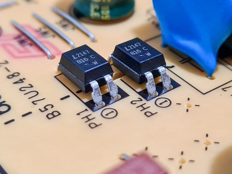 Optocouplers provide electrical isolation in high-power DC circuits
