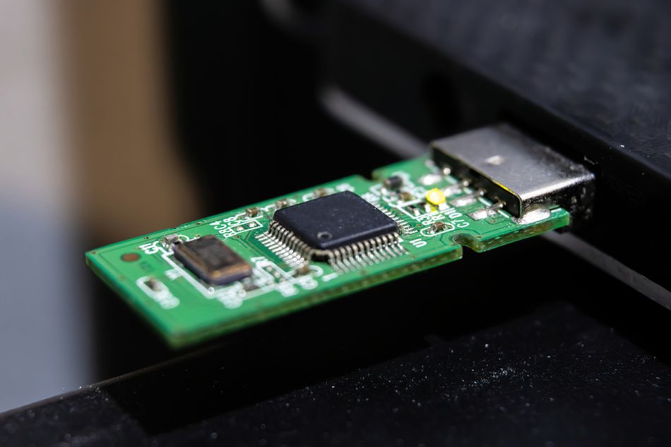 A NAND Flash memory chip