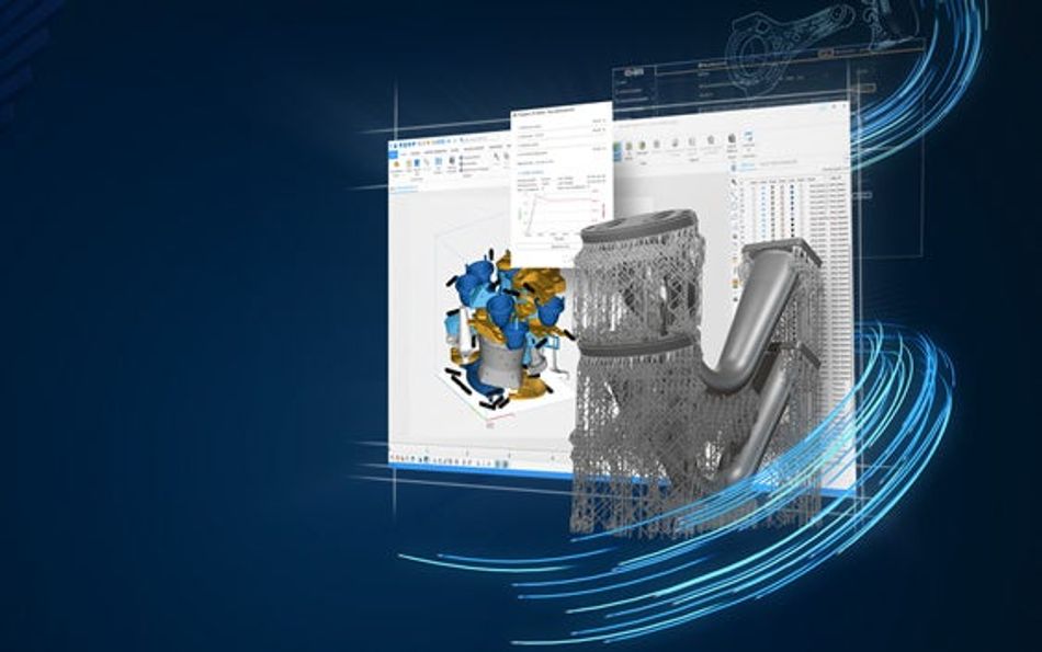 Materialise Magics, Software for 3D Printing Data and Manufacturing Preparation (Credit: Materialise)