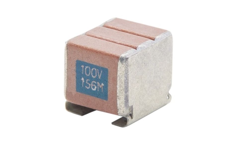 Non-Encapsulated Metal Bracket Ceramic Capacitors High Reliability X5R Dielectric