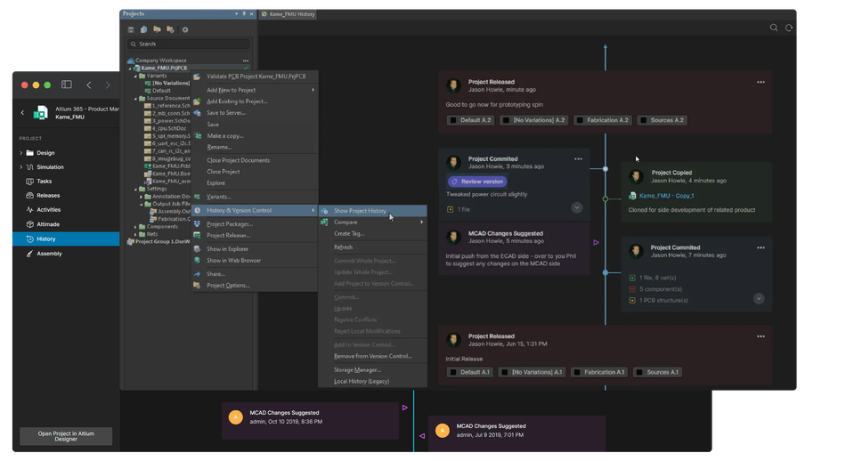 Version control and project history in Agile Teams (Source: Altium)