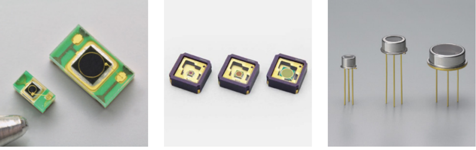InGaAs PIN photodiode packaging formats used in near-infrared detection systems