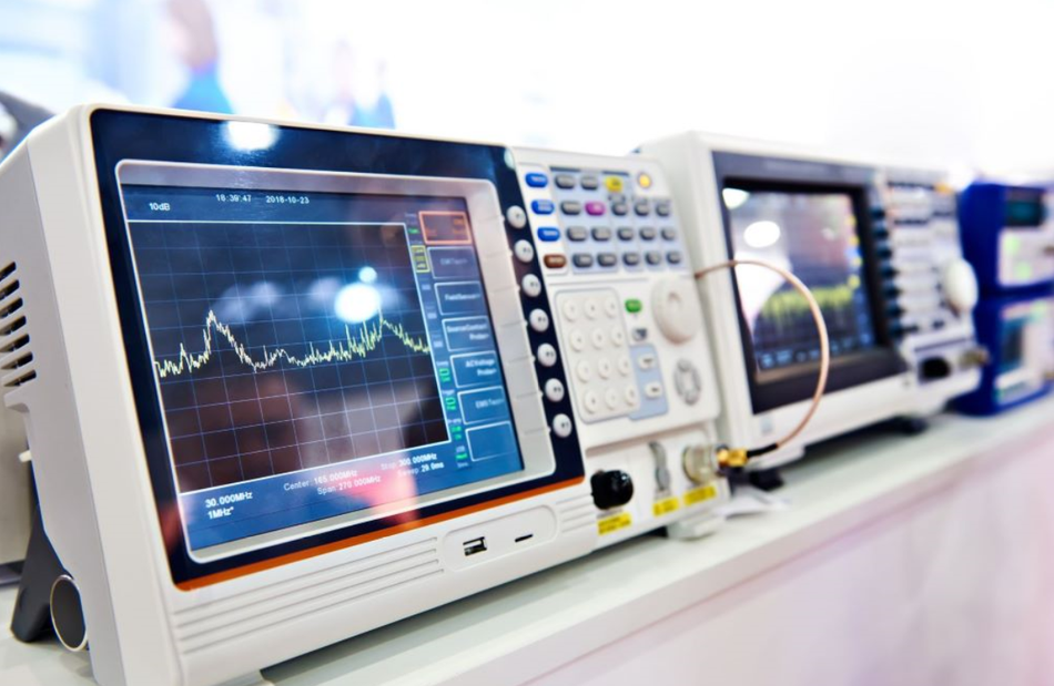 Signal display on a digital spectrum analyzer