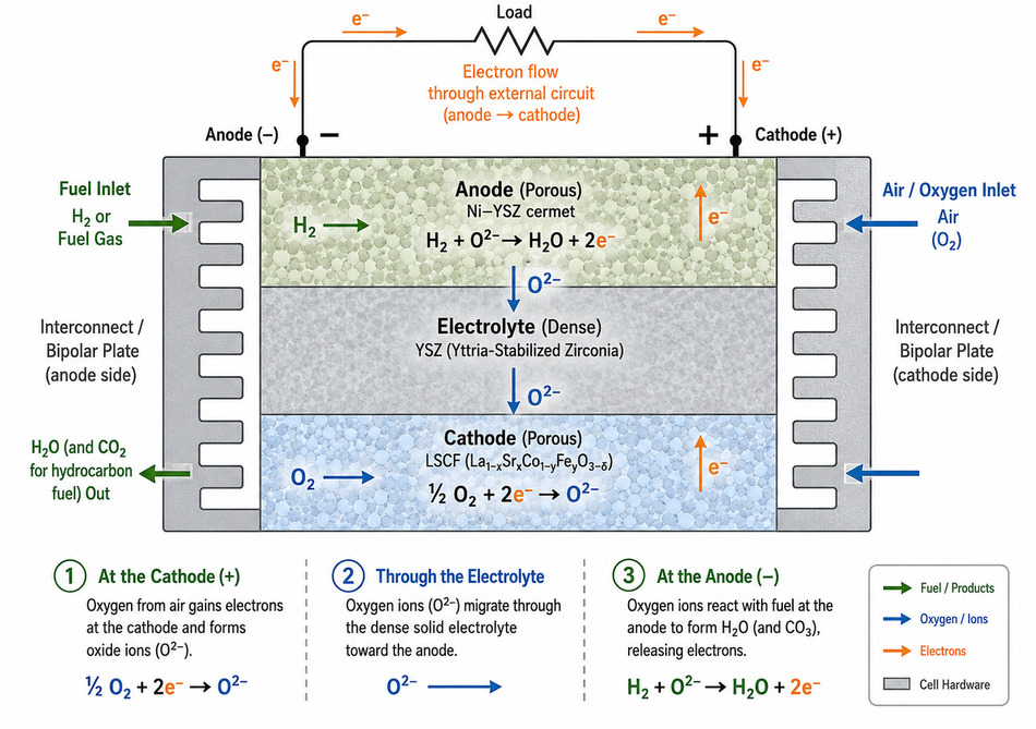 Solid Oxide Fuel Cells (SOFC)