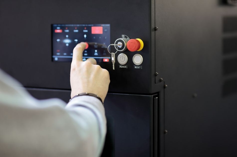 Operating using a Human-Machine Interface (HMI)