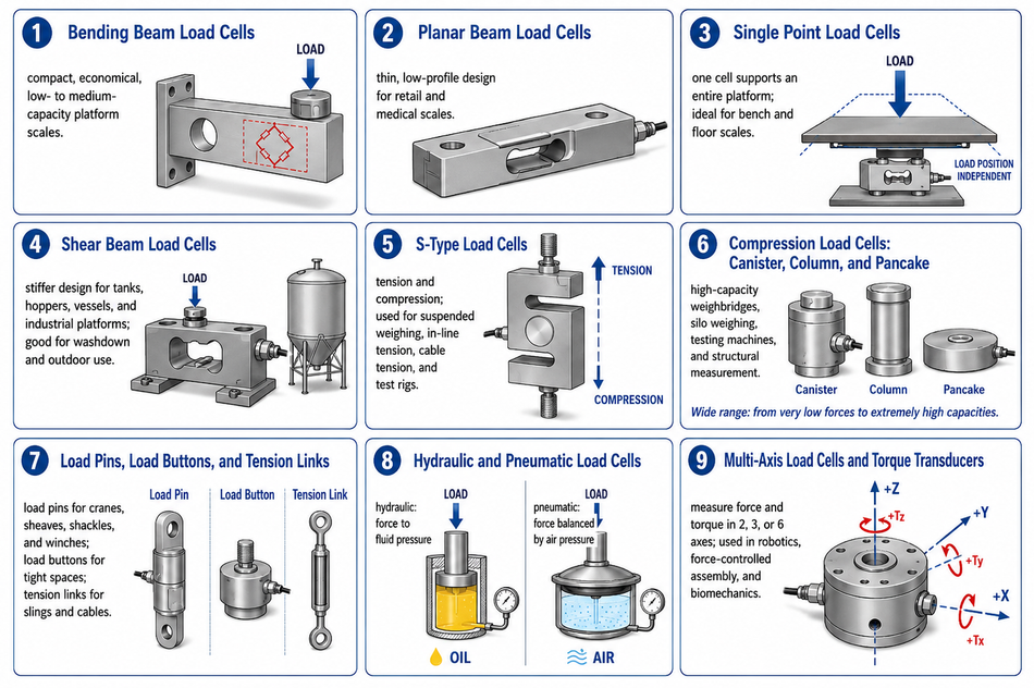 Types of Load Cells