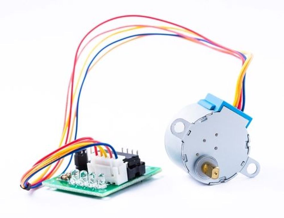 Stepper motor and controller for Arduino