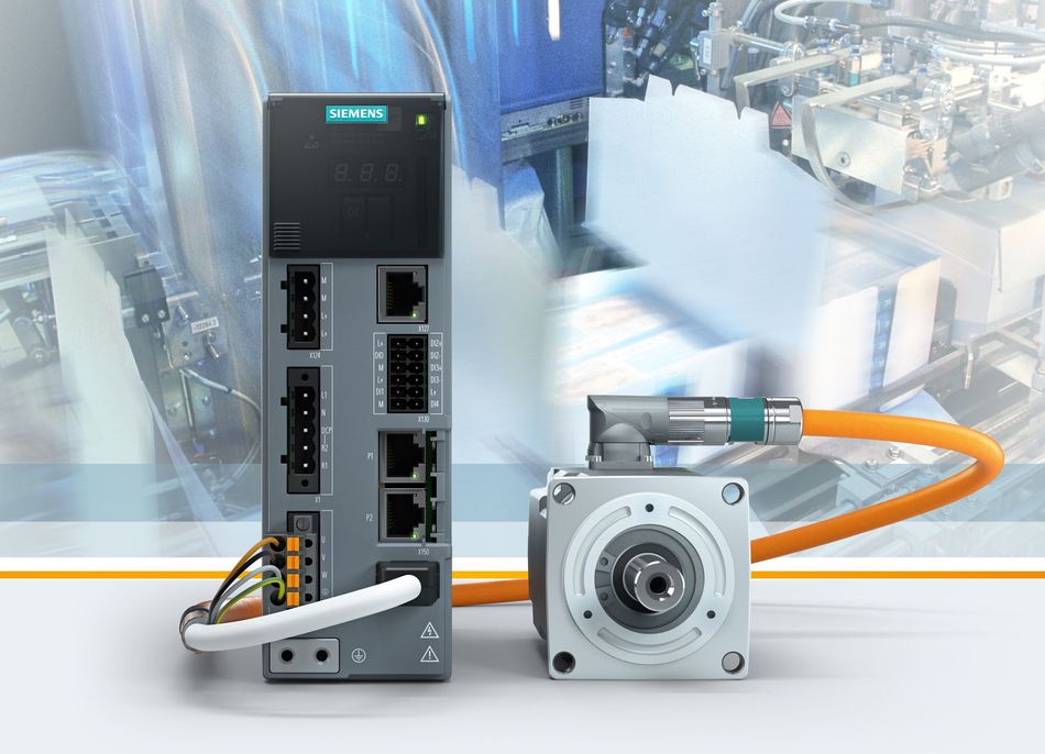 Drive System comprising Sinamics S210 and Simotics S-1FK2 Motors