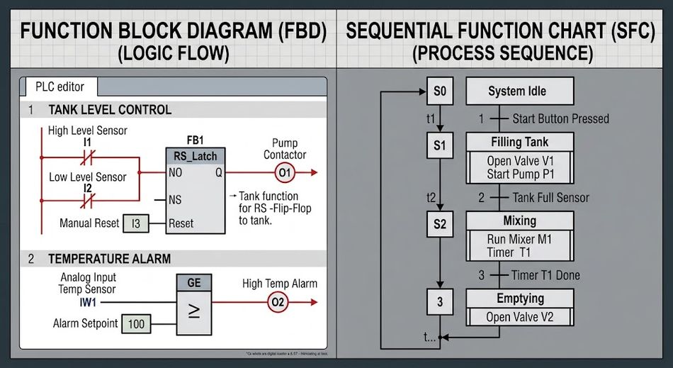 FBD, and SFC; Generated by Gemini