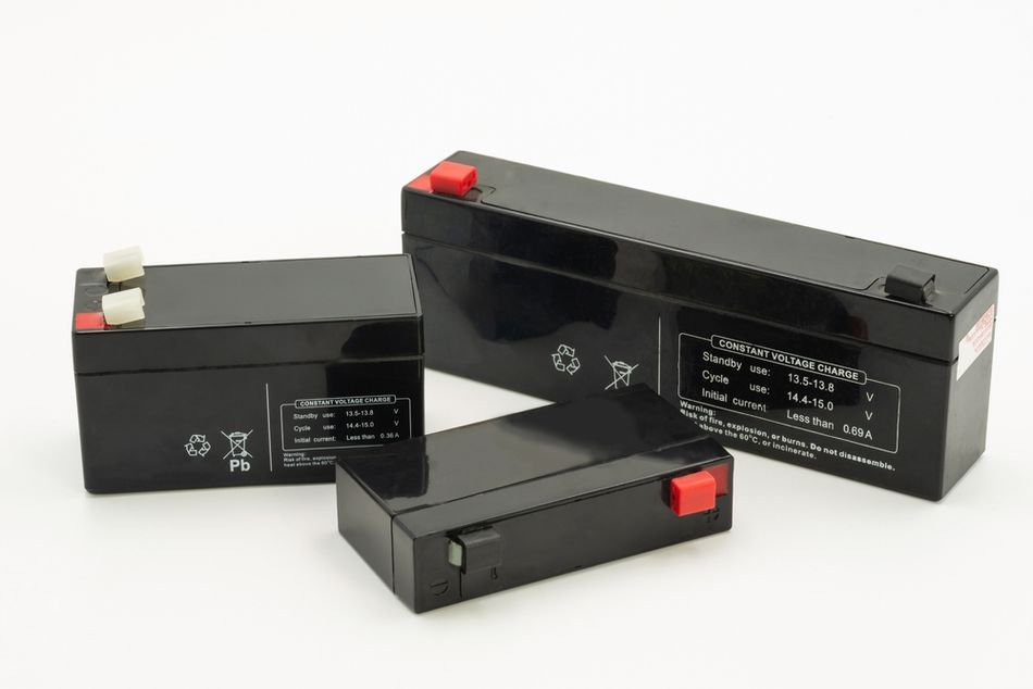 Lead Acid Batteries in Different Sizes