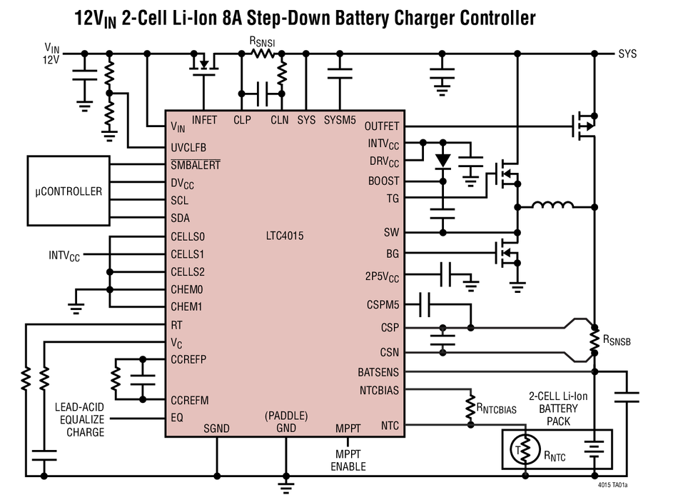 LTC4015 Datasheet and Product Info; Source: Analog Devices