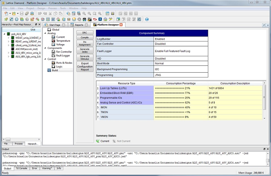 Lattice Synthesis Engine (LSE)