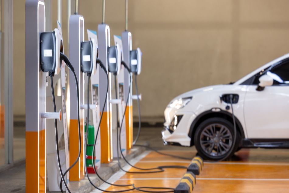 EV Charging Booth