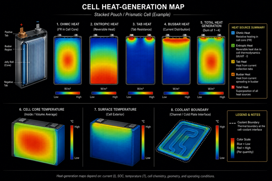 Cell heat map