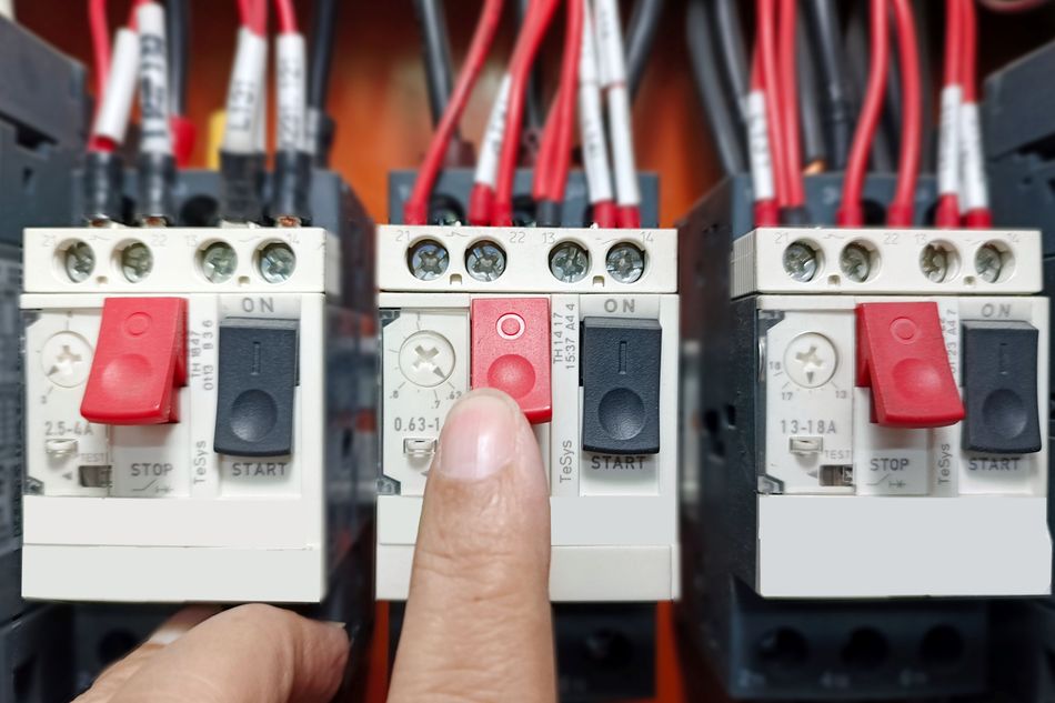 Motor contactors assist in on/off control
