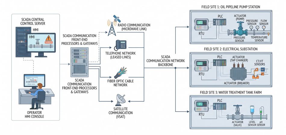 Components of a SCADA System