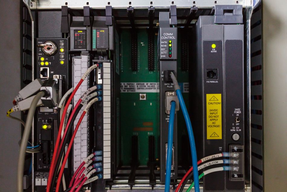 Programmable Logic Controller Box, or SCADA