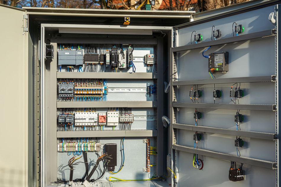 Electric Control Panel Outside